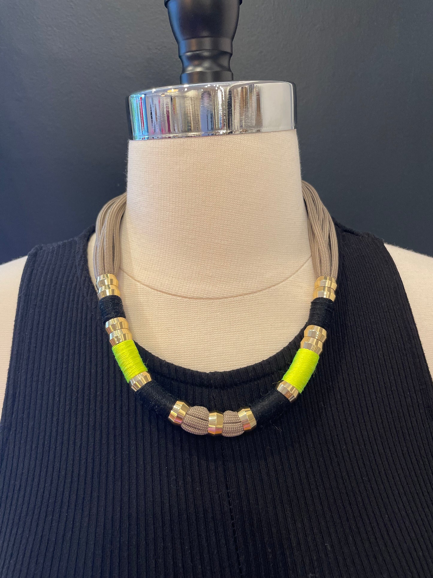 HOLST + LEE COLORBLOCK NECKLACE