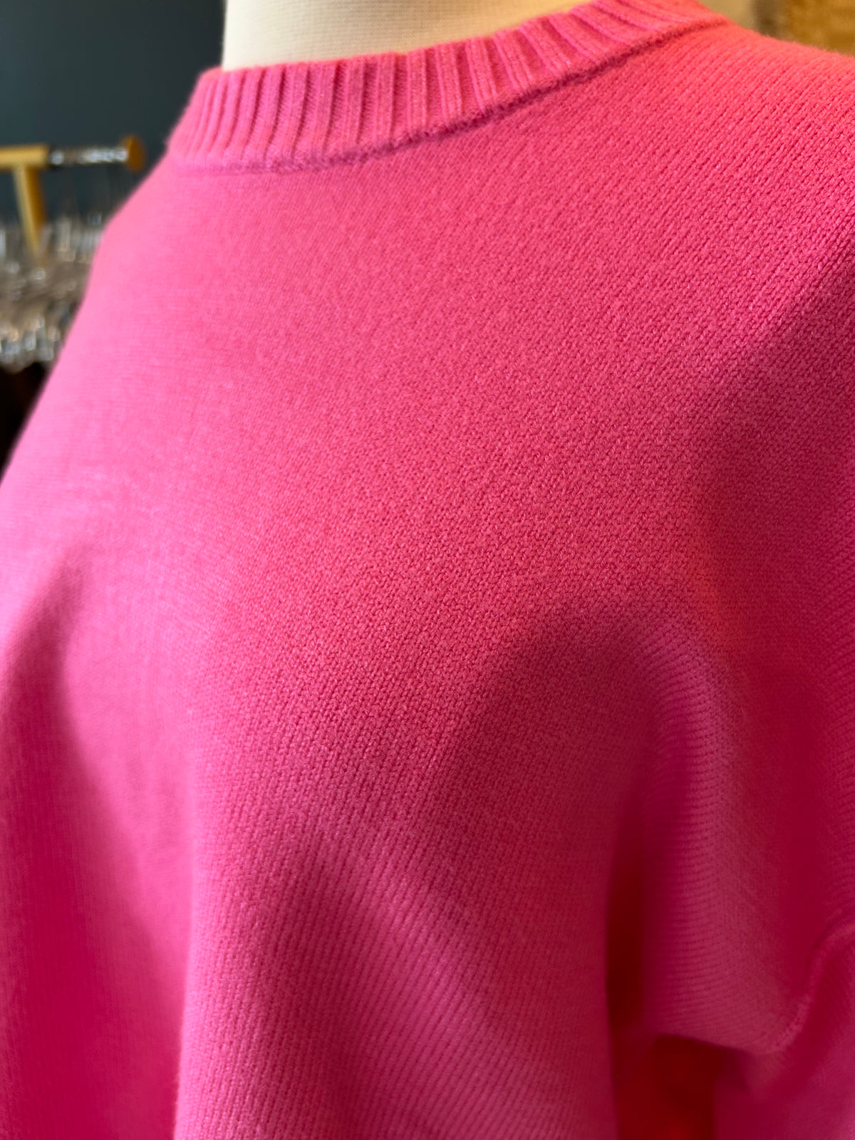 COZY KNIT CREW NECK