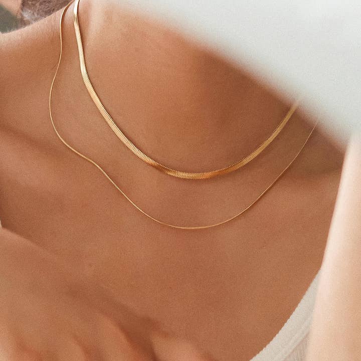 BILLY 18K GOLD NECKLACE