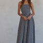 STRIPED MAXI DRESS