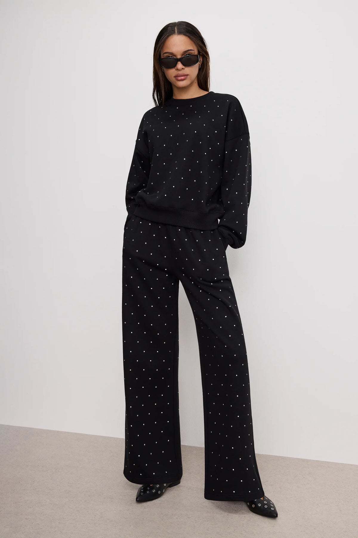 CRYSTAL CREWNECK SWEATSHIRT