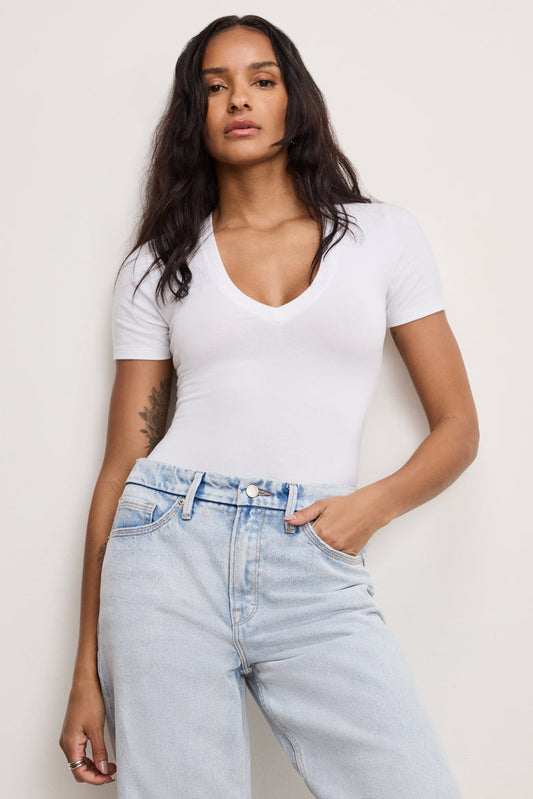 SUPER STRETCH DEEP V BODYSUIT