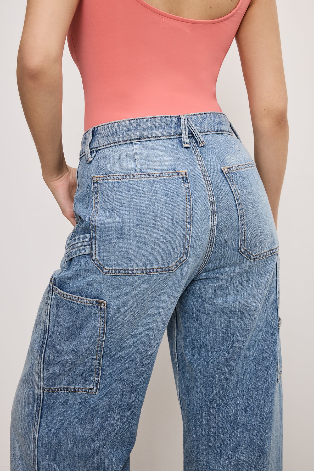 GOOD STANDARD EASE PETITE CARPENTER JEANS