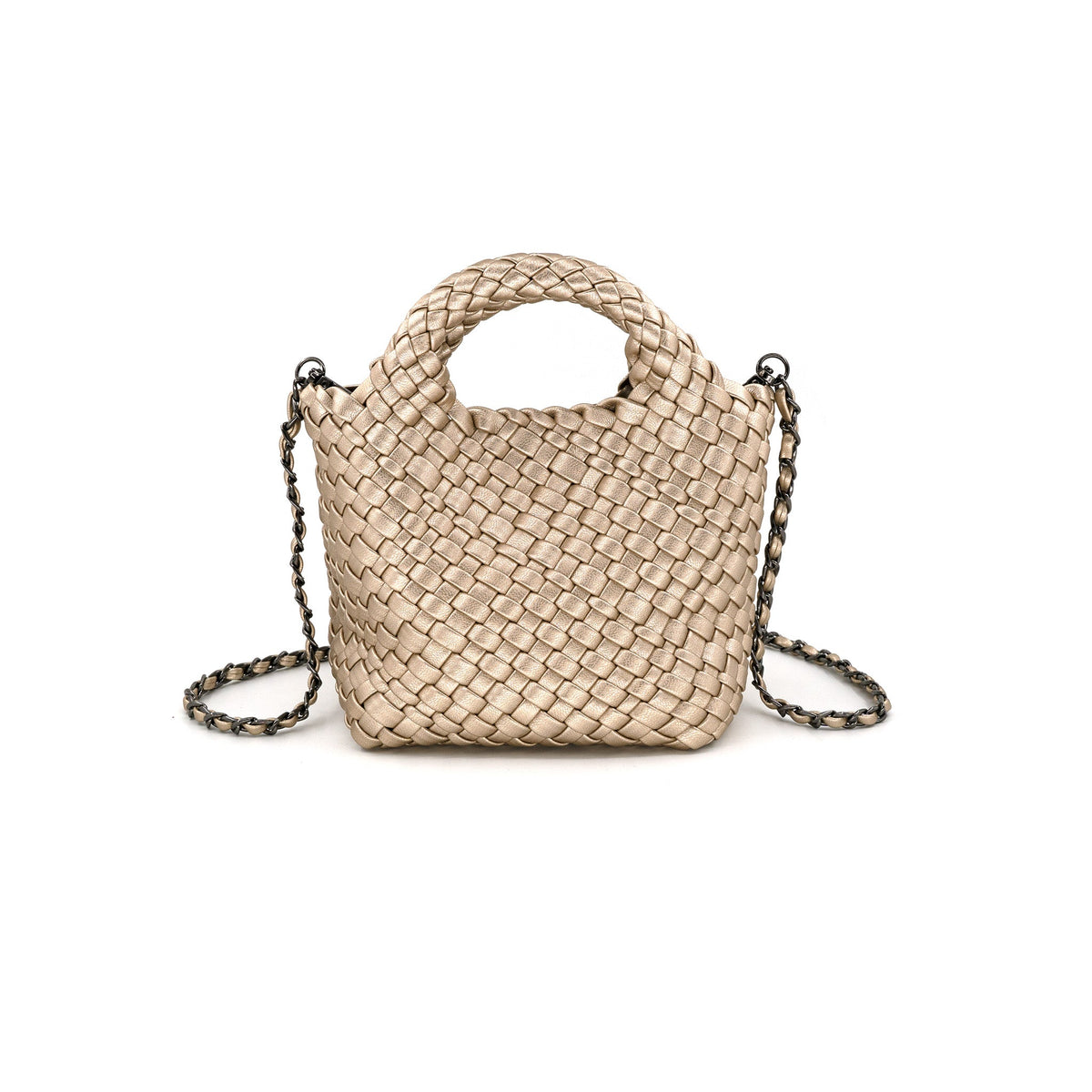TUMI BRAIDED CLUTCH