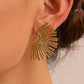 BOISE 18K GOLD STARBURST EARRINGS