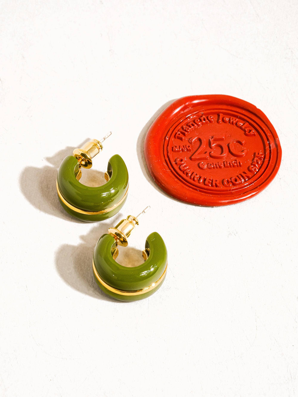 ARLO 18K GOLD HOOPS