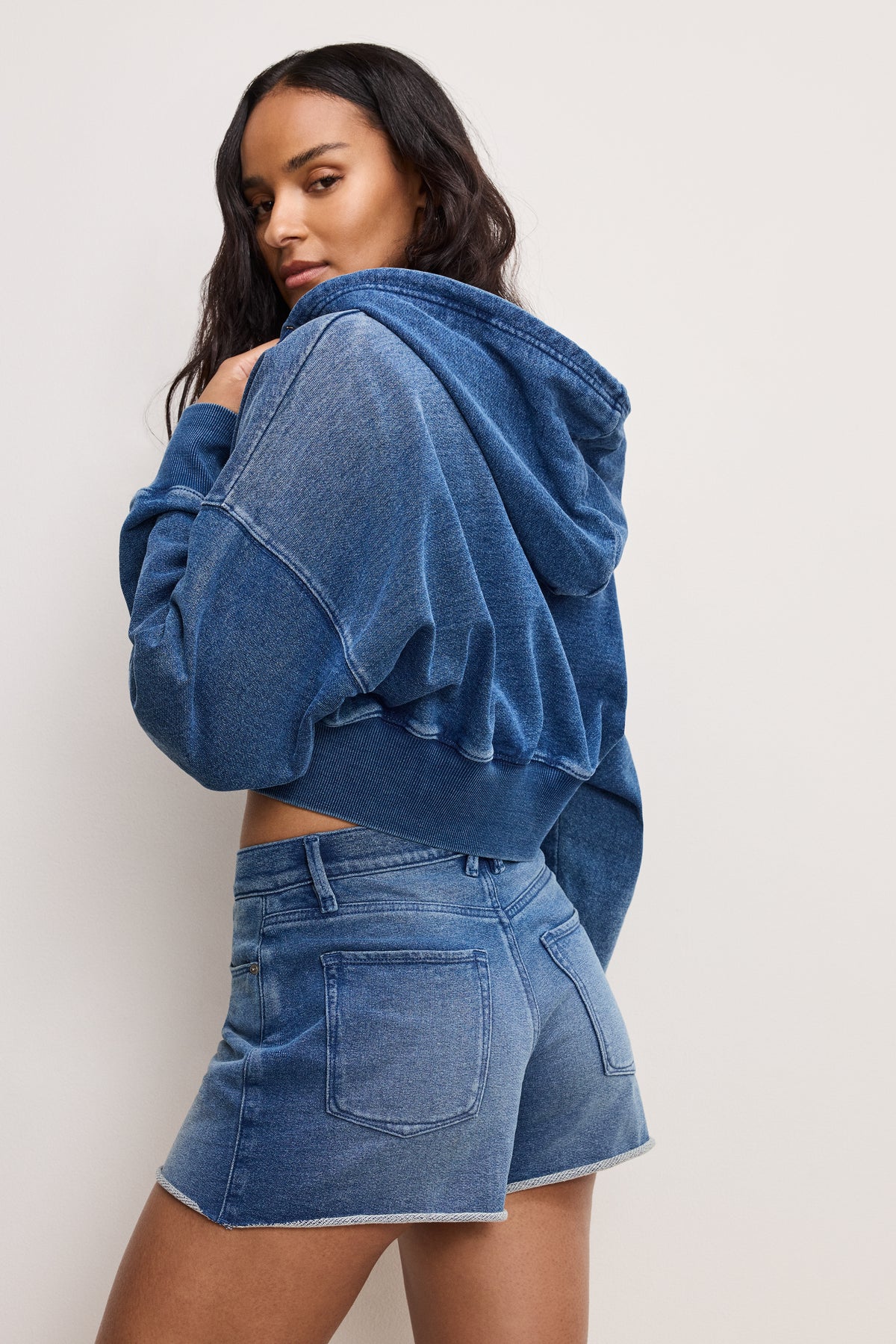 JEANIUS ZIP UP HOODIE