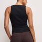 POINTELLE HENLEY TANK TOP