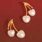 CHÉRIE 18K GOLD PEARL EARRINGS