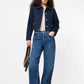 CONTRAST TRIM TWO POCKET JACKET