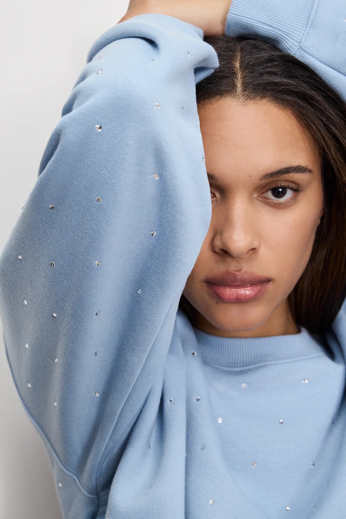 CRYSTAL CREWNECK SWEATSHIRT