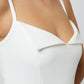 WHISPER FOLDOVER MINI DRESS