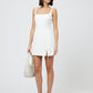 WHISPER BOW SLIT STRAPPY MINI