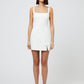 WHISPER BOW SLIT STRAPPY MINI