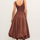 EDEN SLEEVELESS MIDI DRESS