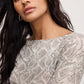 MESH BOATNECK BODYSUIT