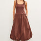 EDEN SLEEVELESS MIDI DRESS