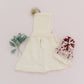 CREAM KIDS FUR PONCHO