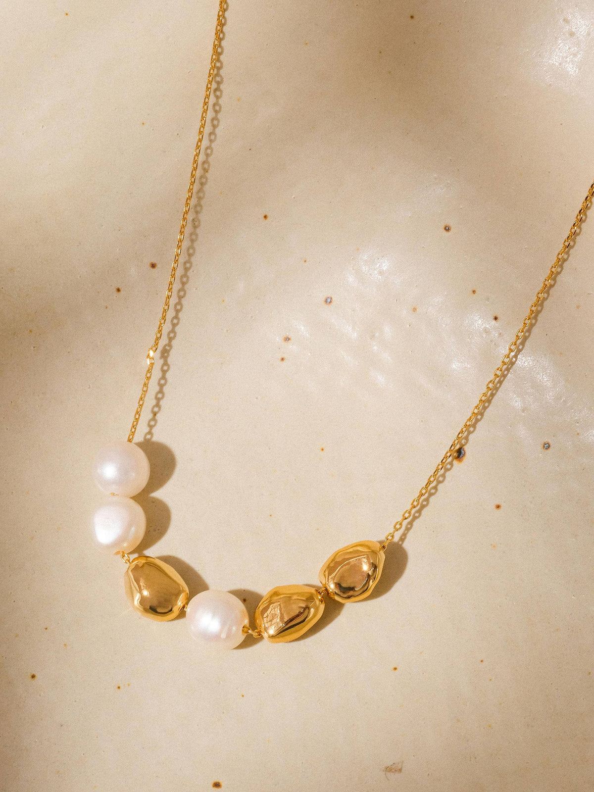MAUD PEARL BEADED NECKLACE