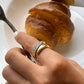 ANSLEY 18K GOLD GLAM RING