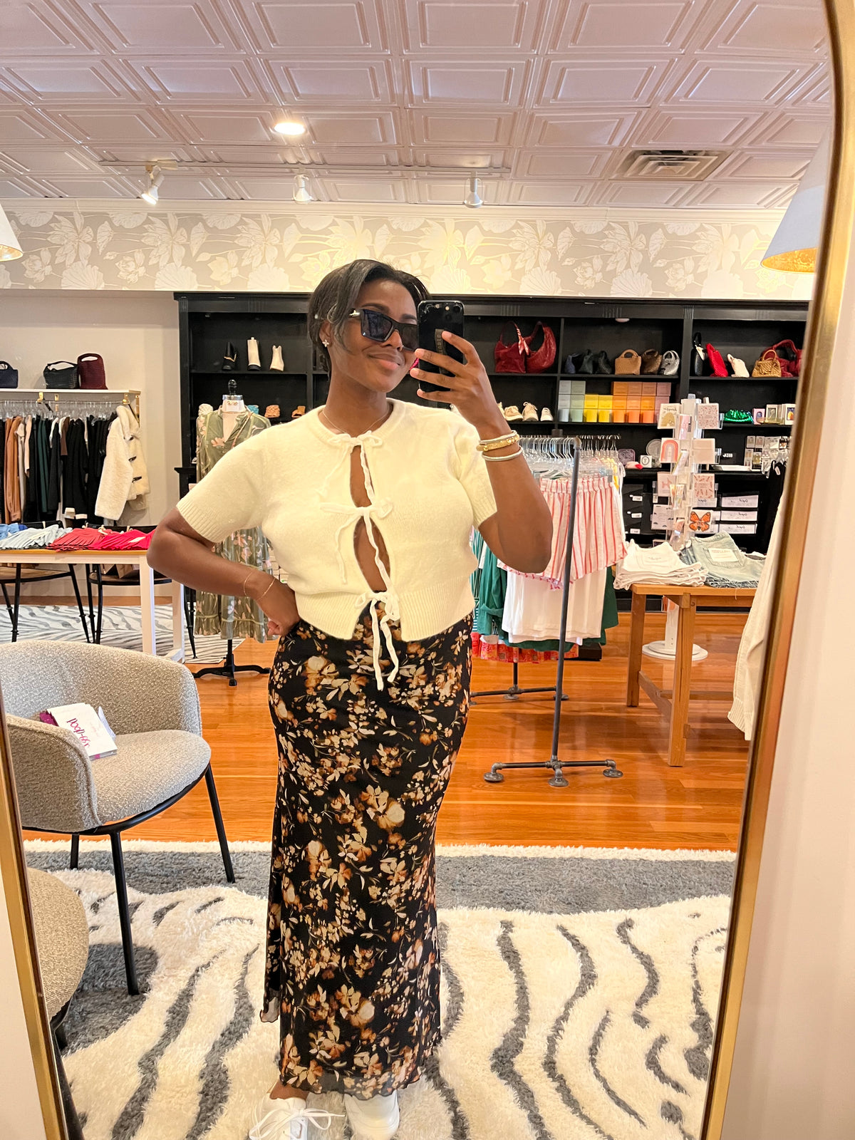 MOONLIT MEADOW MAXI SKIRT