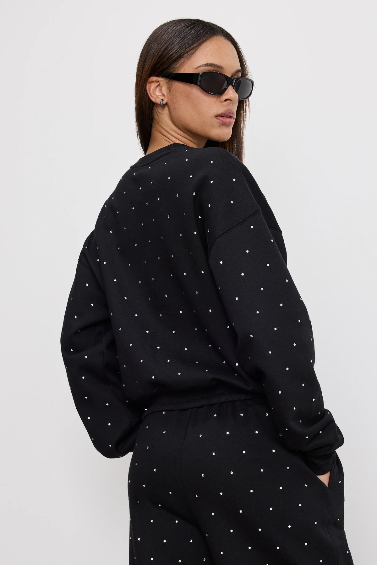 CRYSTAL CREWNECK SWEATSHIRT
