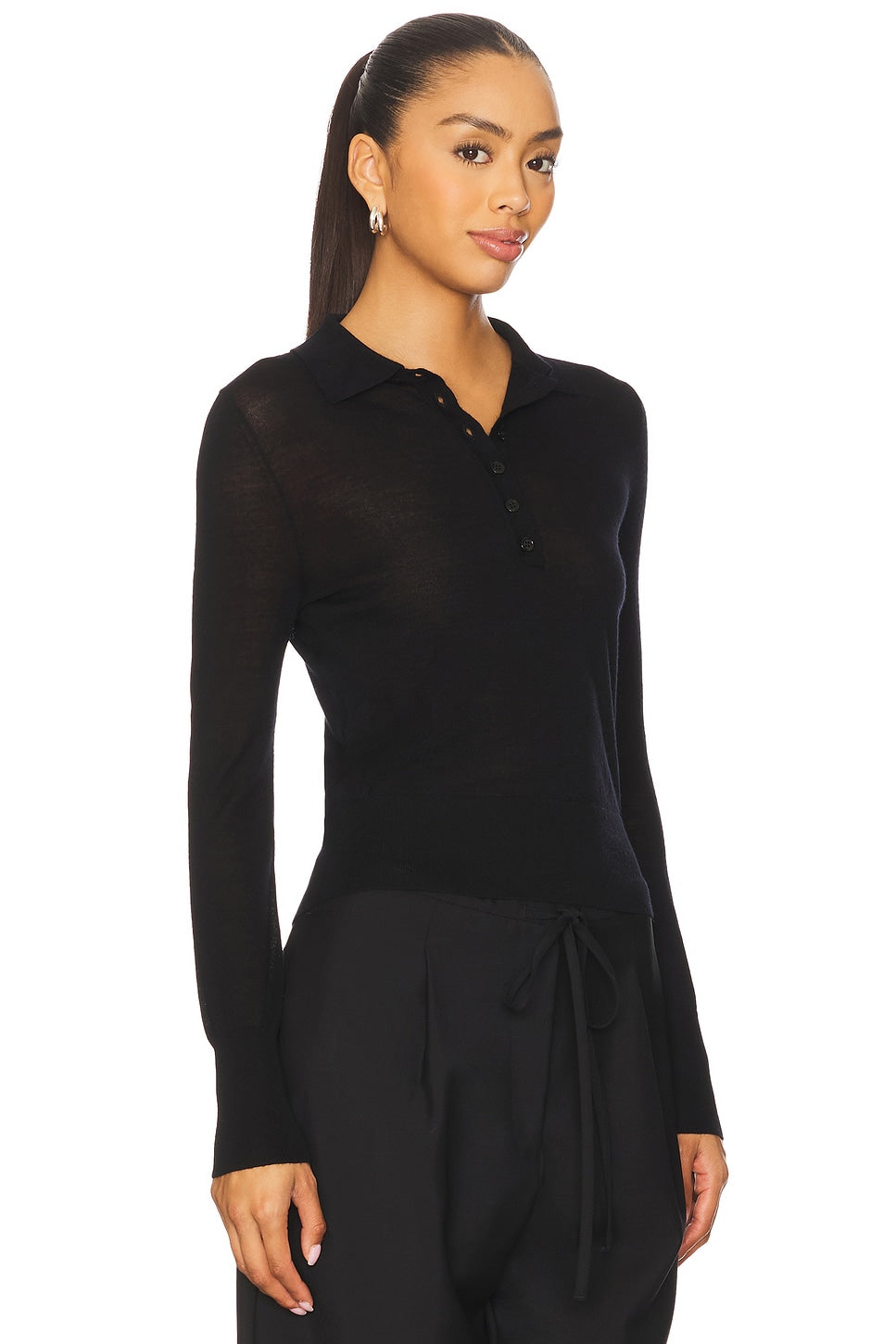 HENNI POLO SWEATER