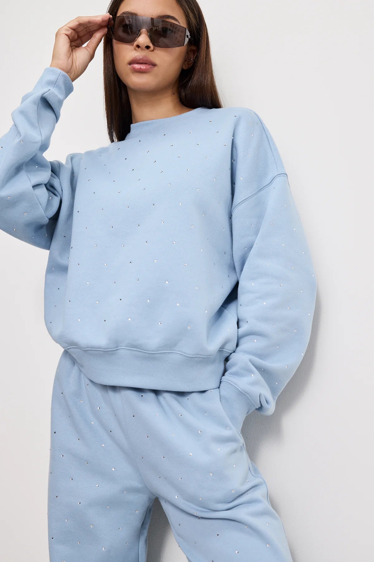 CRYSTAL CREWNECK SWEATSHIRT
