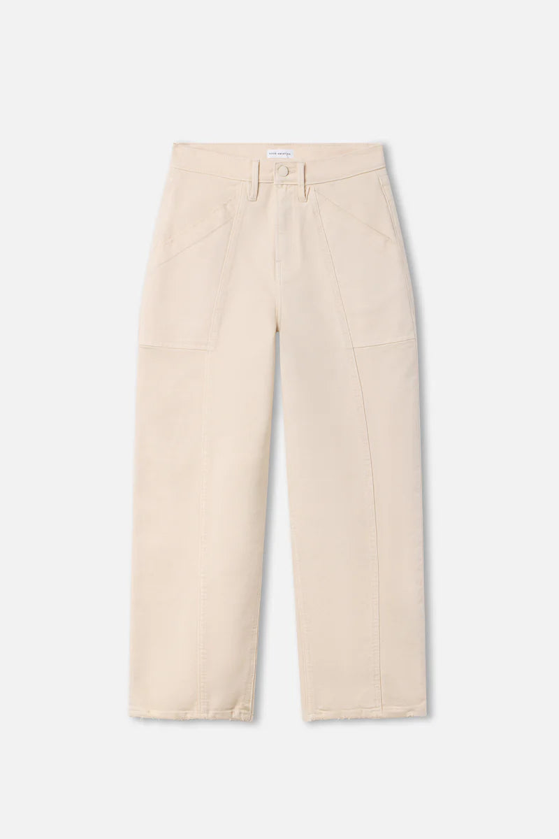 CROPPED BARREL PANTS