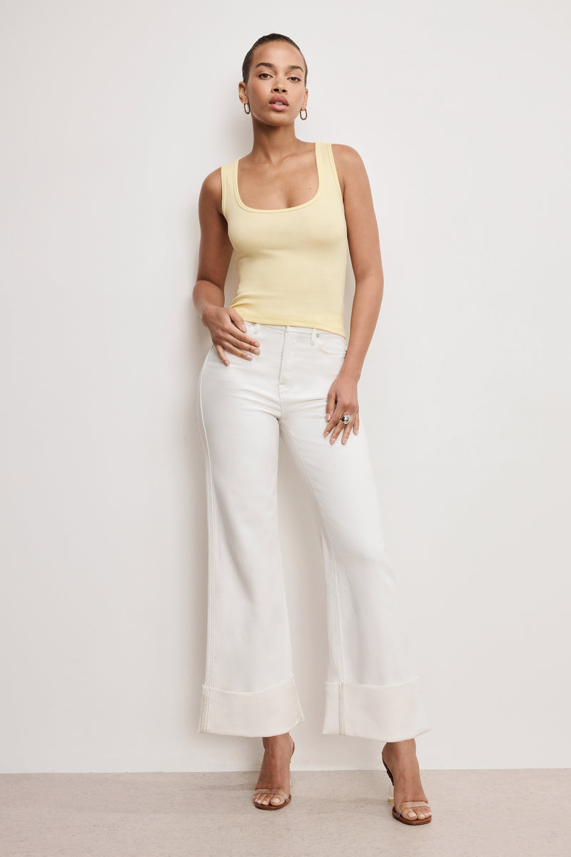 MICRO RIB TANK TOP