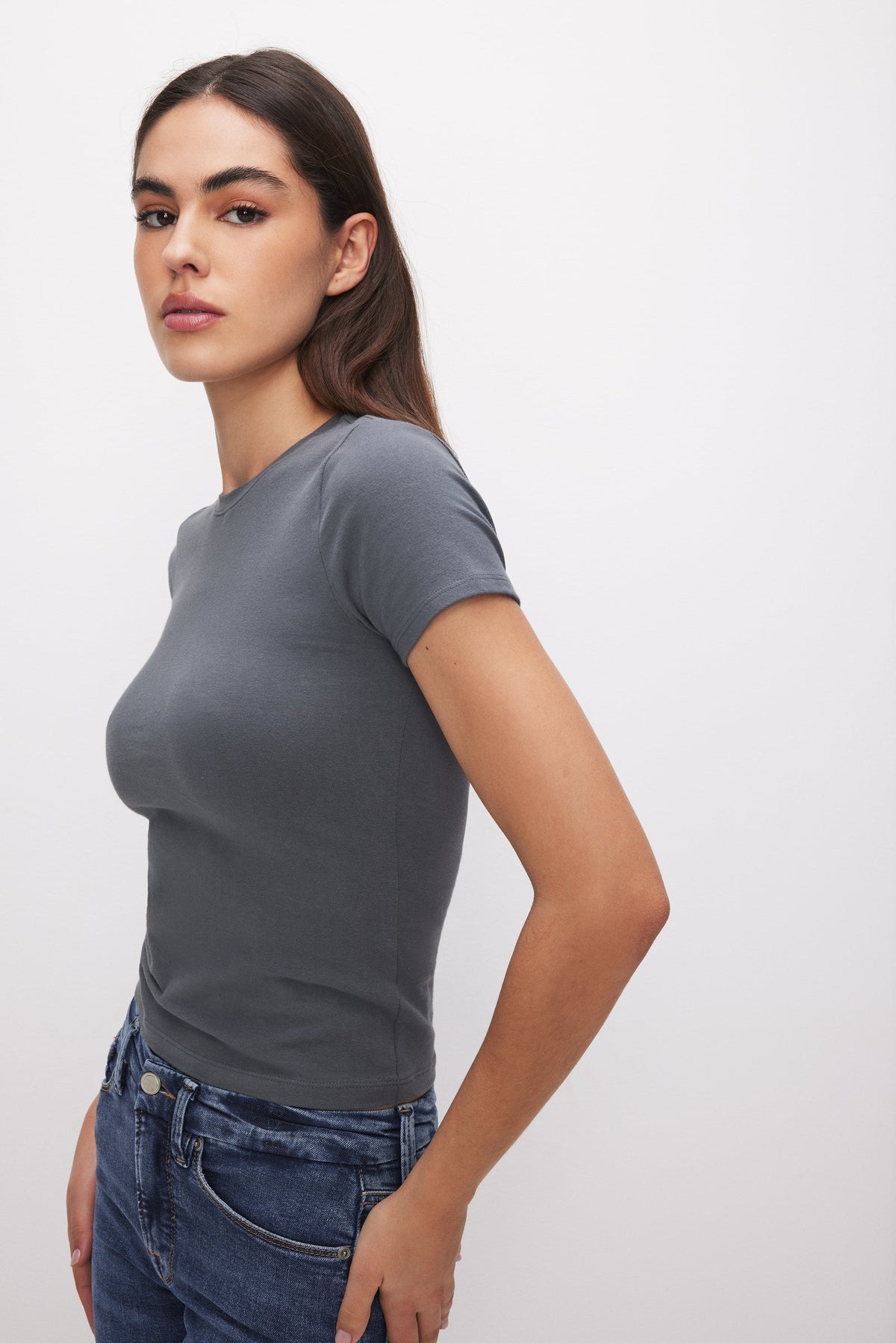 SUPER STRETCH BABY TEE