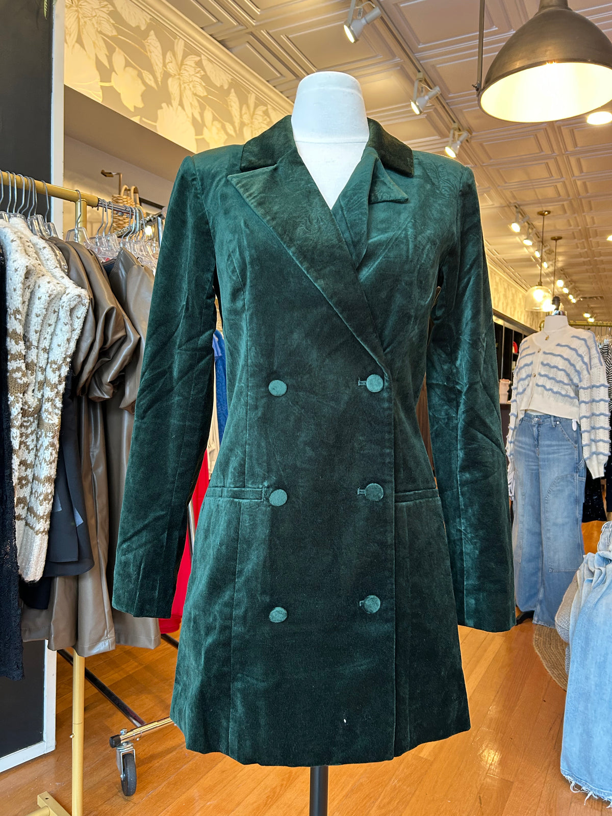 VELVET EXECUTIVE DRESS