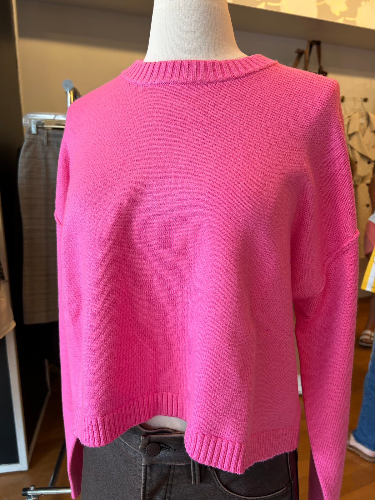 COZY KNIT CREW NECK