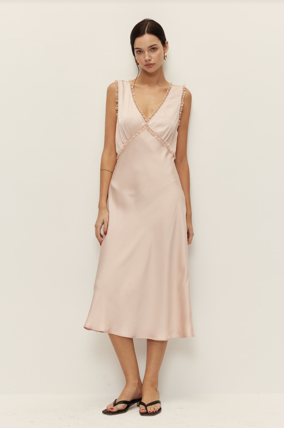 SHERI SATIN DRESS