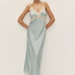 EVY SATIN SLIP DRESS