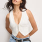 GOOD AMERICAN DENIM VEST