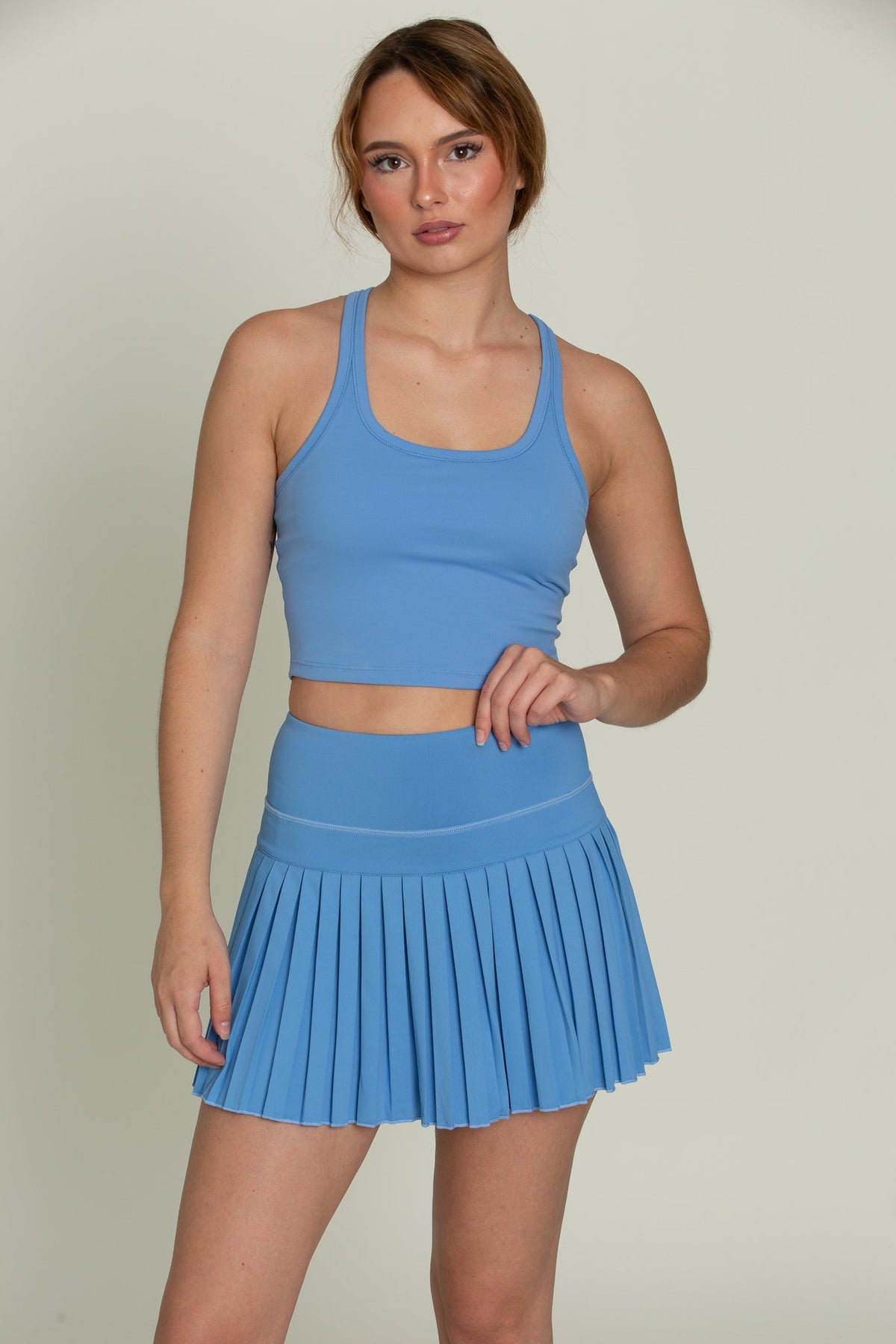 PLEATED TENNI 15"
