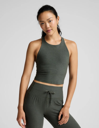 SPACEDYE REFOCUS CROPPED TANK