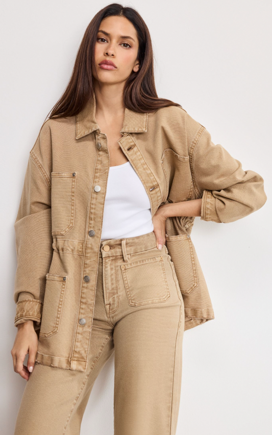 GOOD AMERICAN CANVAS JACKET
