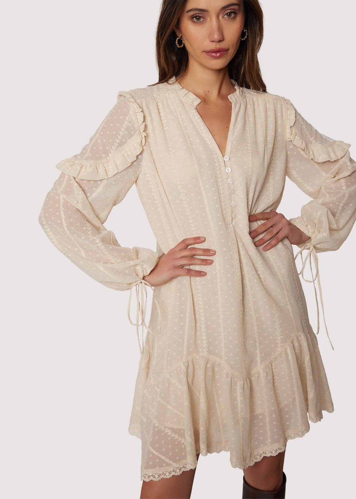 POETRY IN BLOOM MINI DRESS