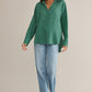 BOTANICAL LINEN TOP