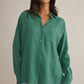 BOTANICAL LINEN TOP