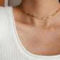 DILARA GOLD CROSS CHOKER