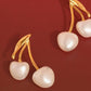 CHÉRIE 18K GOLD PEARL EARRINGS