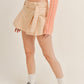 LOW RISE MINI SKORT WITH BELT