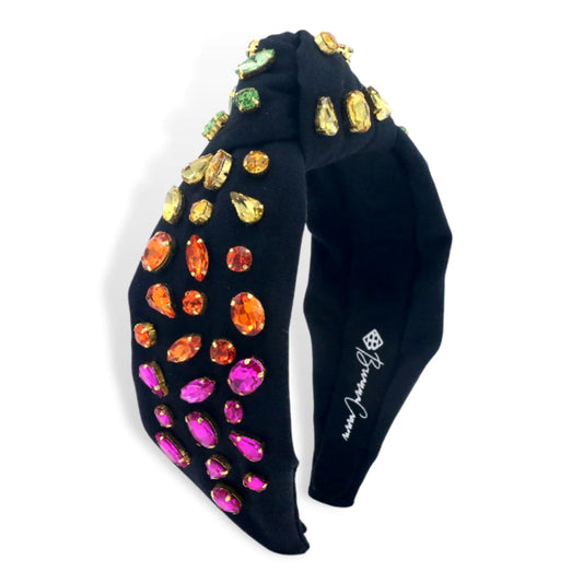 BRIANNA CANNON RAINBOW CRYSTALS HEADBAND